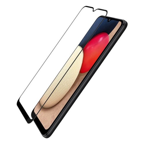 Защитное стекло для Samsung Galaxy A02S Red Line Full Screen 3D Черное