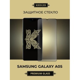 Защитное стекло для Samsung Galaxy A05 / Samsung Galaxy A05S Krieger Черное