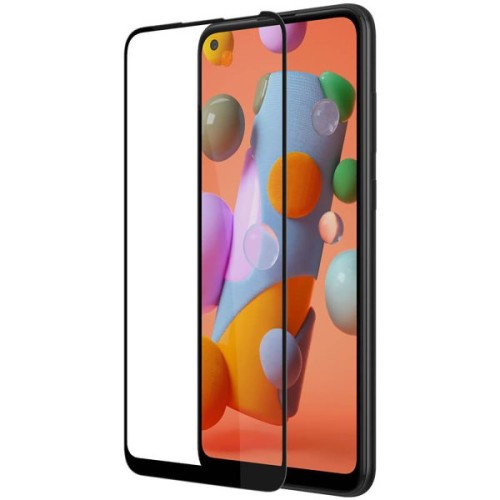 Защитное стекло для Samsung Galaxy A11 Red Line Full Screen Черное