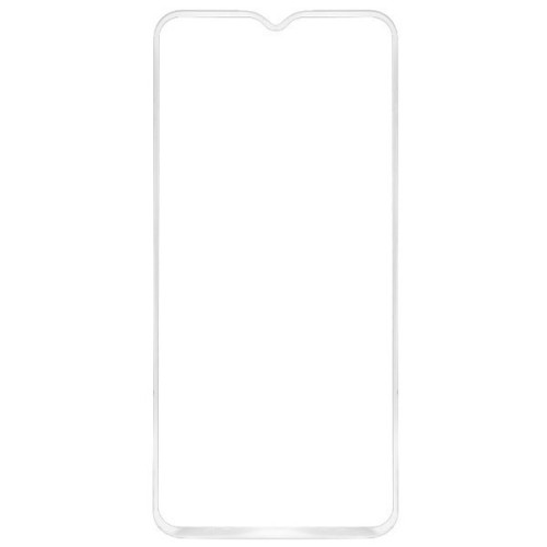 Защитное стекло для Samsung Galaxy A13 Glass Pro Full Glue светящееся Белое