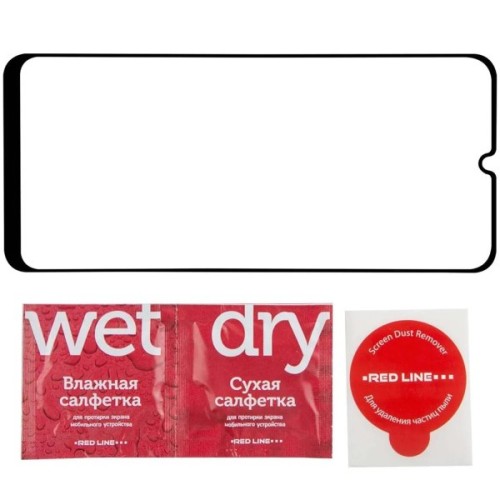 Защитное стекло для Samsung Galaxy A23 5G Red Line Full Screen Черное