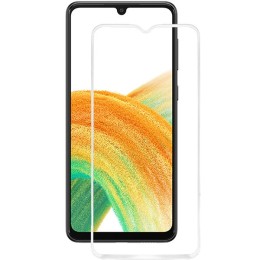 Защитное стекло для Samsung Galaxy A33 Glass Pro Full Glue светящееся Белое