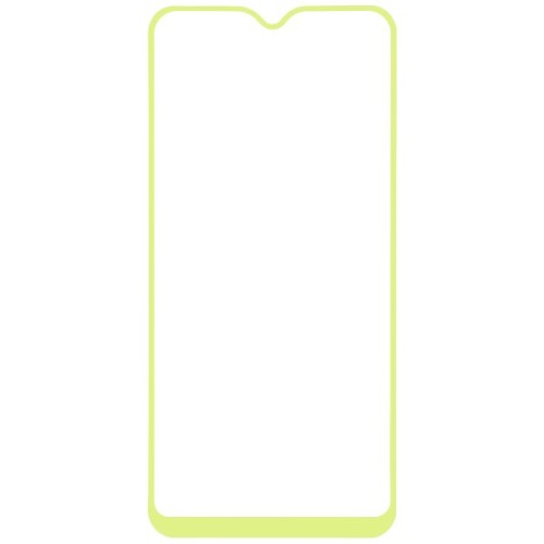Защитное стекло для Samsung Galaxy A33 Glass Pro Full Glue светящееся Желтое