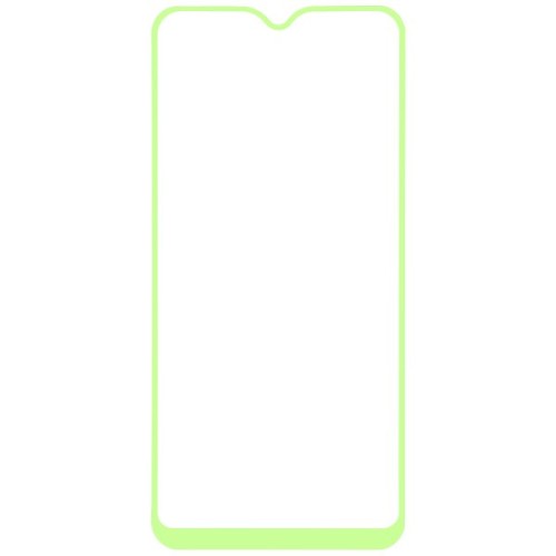 Защитное стекло для Samsung Galaxy A33 Glass Pro Full Glue светящееся Зеленое