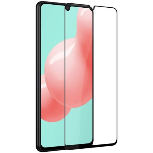 Защитное стекло для Samsung Galaxy A41 Red Line Full Screen 3D Черное