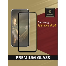 Защитное стекло для Samsung Galaxy A54 Krieger Черное