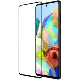 Защитное стекло для Samsung Galaxy A71 5D Черное