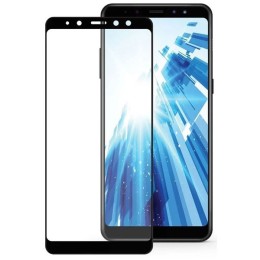 Защитное стекло для Samsung Galaxy A8 Plus (2018) Red Line Full Screen 3D Черное
