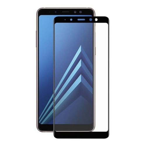 Защитное стекло для Samsung Galaxy A8 Plus (2018) Aiwo Full Screen Черное