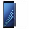 Защитное стекло для Samsung Galaxy A8 Plus (2018) Чехольчикофф Full Screen 4D Белое