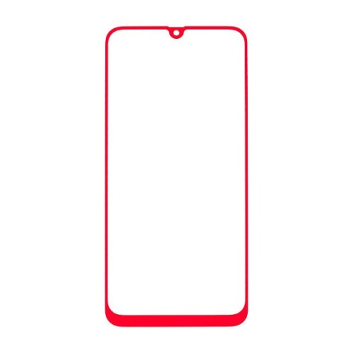 Защитное стекло для Samsung Galaxy M21 Red Line Full Screen Красное