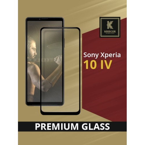Защитное стекло для Sony Xperia 10 IV Krieger Черное