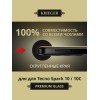 Защитное стекло для Tecno Spark 10 / Spark 10C Krieger Черное