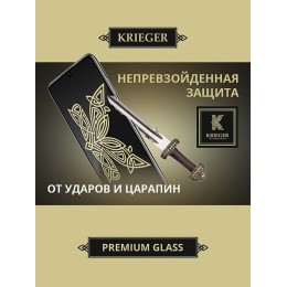 Защитное стекло для Tecno Spark 10 5G Krieger Черное