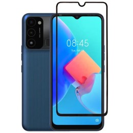 Защитное стекло для Tecno Spark Go 2022 5D Черное