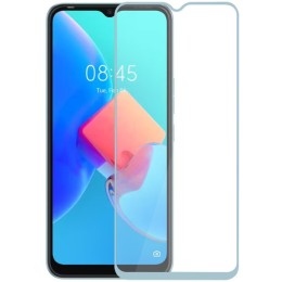 Защитное стекло для Tecno Spark Go 2022 Glass Pro Full Glue светящееся Голубое