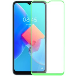 Защитное стекло для Tecno Spark Go 2022 Glass Pro Full Glue светящееся Зеленое