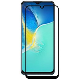 Защитное стекло для Vivo Y15S Red Line Full Screen Черное