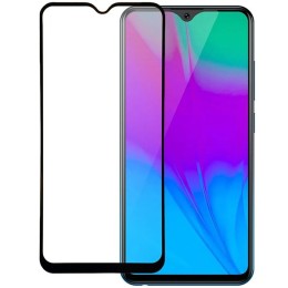 Защитное стекло для Vivo Y19 Red Line Full Screen Черное