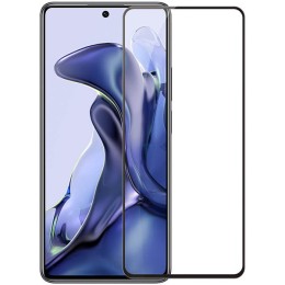 Защитное стекло для Xiaomi 11T Red Line Full Screen Черное