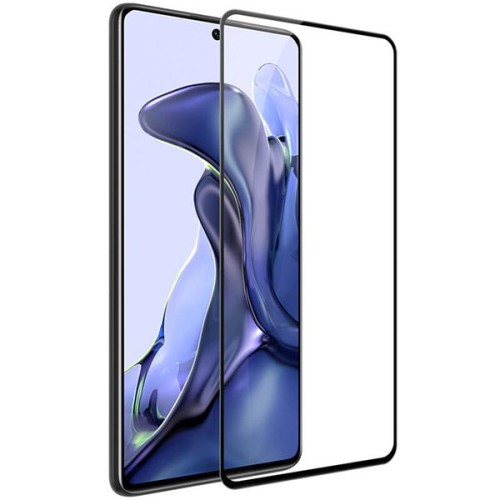 Защитное стекло для Xiaomi 11T Red Line Full Screen Черное