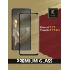 Защитное стекло для Xiaomi 12T / Xiaomi 12T Pro Krieger Черное
