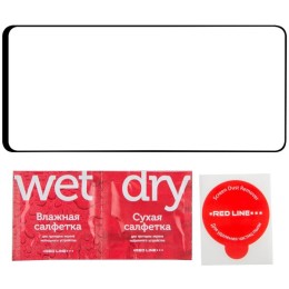 Защитное стекло для Xiaomi 12T Red Line Full Screen Черное