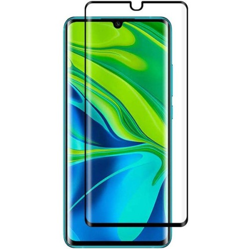 Защитное стекло для Xiaomi Mi Note 10 Red Line Full Screen 3D Черное