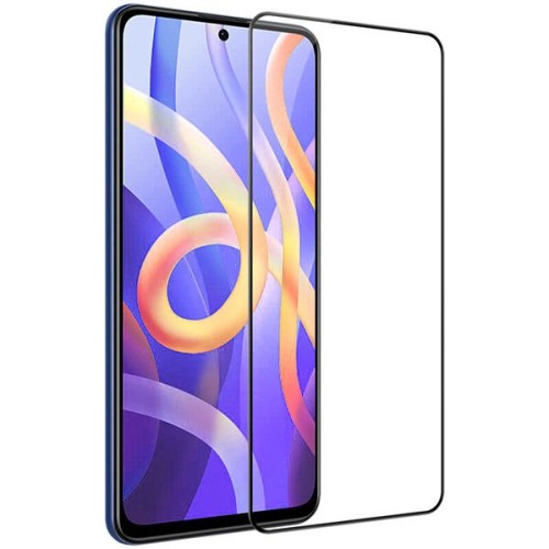 Защитное стекло для Xiaomi Poco M4 Pro 5G Glass Pro Full Glue Черное