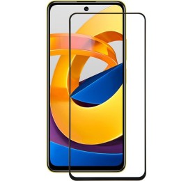 Защитное стекло для Xiaomi Poco M4 Pro 5G Red Line Full Screen 3D Черное