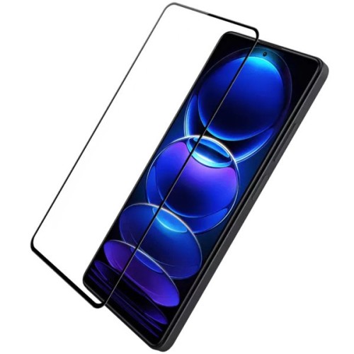 Защитное стекло для Xiaomi Redmi Note 13 5G / Xiaomi Redmi Note 12 Pro 4G / Xiaomi Redmi Note 12 Pro 5G / Xiaomi Redmi Note 12 Turbo / Xiaomi Redmi Note 12 Pro+ 5G / Xiaomi Poco X5 Pro 5G / Xiaomi Poco F5 5D Черное