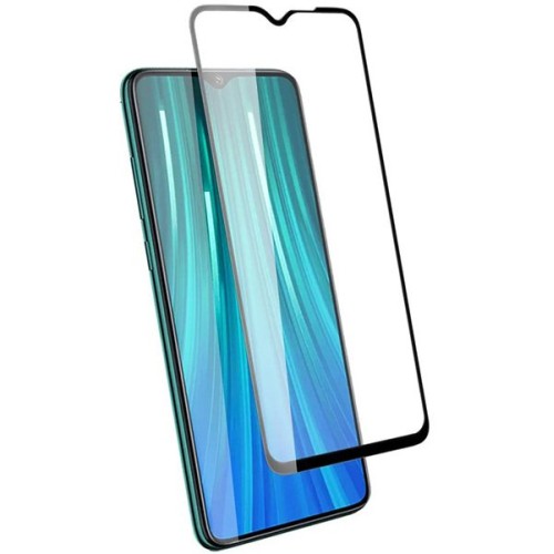 Защитное стекло для Xiaomi Redmi 10C 5D Черное