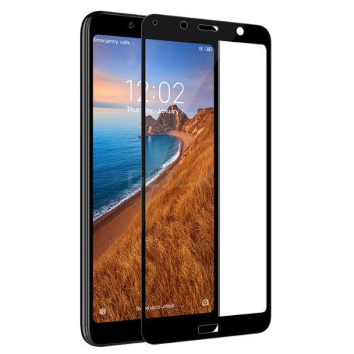 Защитное стекло для Xiaomi Redmi 7A Glass Pro Full Screen Glue 3D Черное