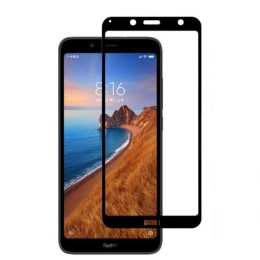 Защитное стекло для Xiaomi Redmi 7A Red Line Full Screen Черное