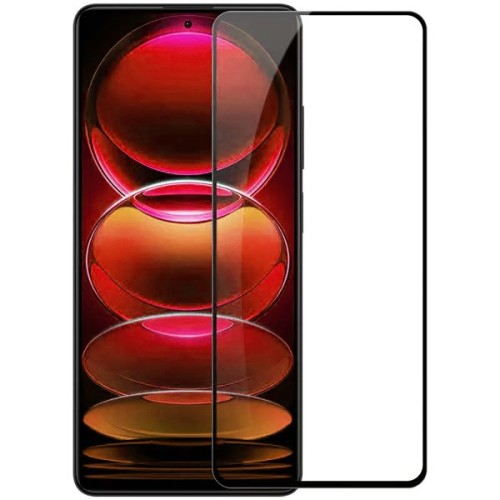 Защитное стекло для Xiaomi Redmi Note 12 Pro 5G Glass Pro Full Glue 9D Черное