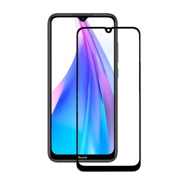 Защитное стекло для Xiaomi Redmi Note 8T Red Line Full Screen 3D Черное