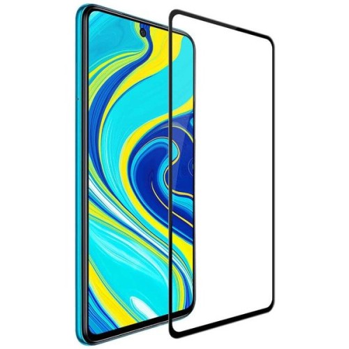 Защитное стекло для Xiaomi Redmi Note 9S Red Line Full Screen Черное