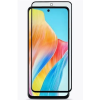 Защитное стекло для Oppo A3 с вырезом 5D Черный