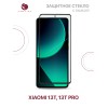 Защитное стекло для Xiaomi 13T / Xiaomi 13T Pro с вырезом 5D Черное