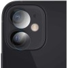 Защитное стекло для камеры Apple iPhone 12 Glass Pro Glue 3D с фокусировкой вспышки Прозрачное
