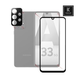 Бронекит 2 стекла для Samsung Galaxy A33 Krieger (1 дисплей + 1 камера)