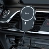 Автомобильный держатель с беспроводной зарядкой Hoco CA90 Черный