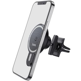 Автомобильный держатель с беспроводной зарядкой Hoco CA85 Черный