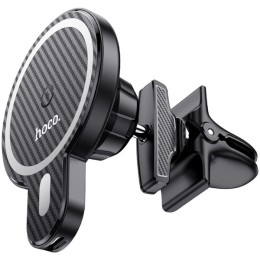 Автомобильный держатель с беспроводной зарядкой Hoco CA85 Черный
