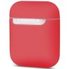 Силиконовый чехол для Apple AirPods 2 TPU Case Красный