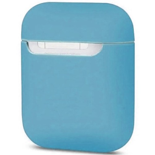 Силиконовый чехол для Apple AirPods 2 TPU Case Бирюзовый