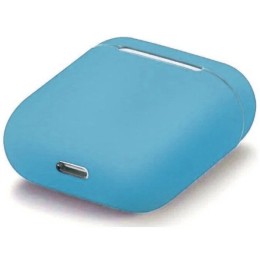 Силиконовый чехол для Apple AirPods 2 TPU Case Бирюзовый