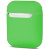 Силиконовый чехол для Apple AirPods 2 TPU Case Зеленый