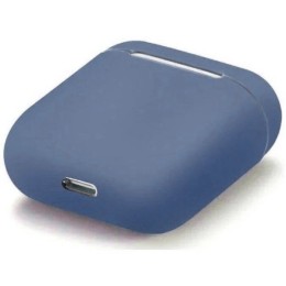 Силиконовый чехол для Apple AirPods 2 TPU Case Темно синий