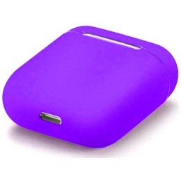 Силиконовый чехол для Apple AirPods 2 TPU Case Фиолетовый